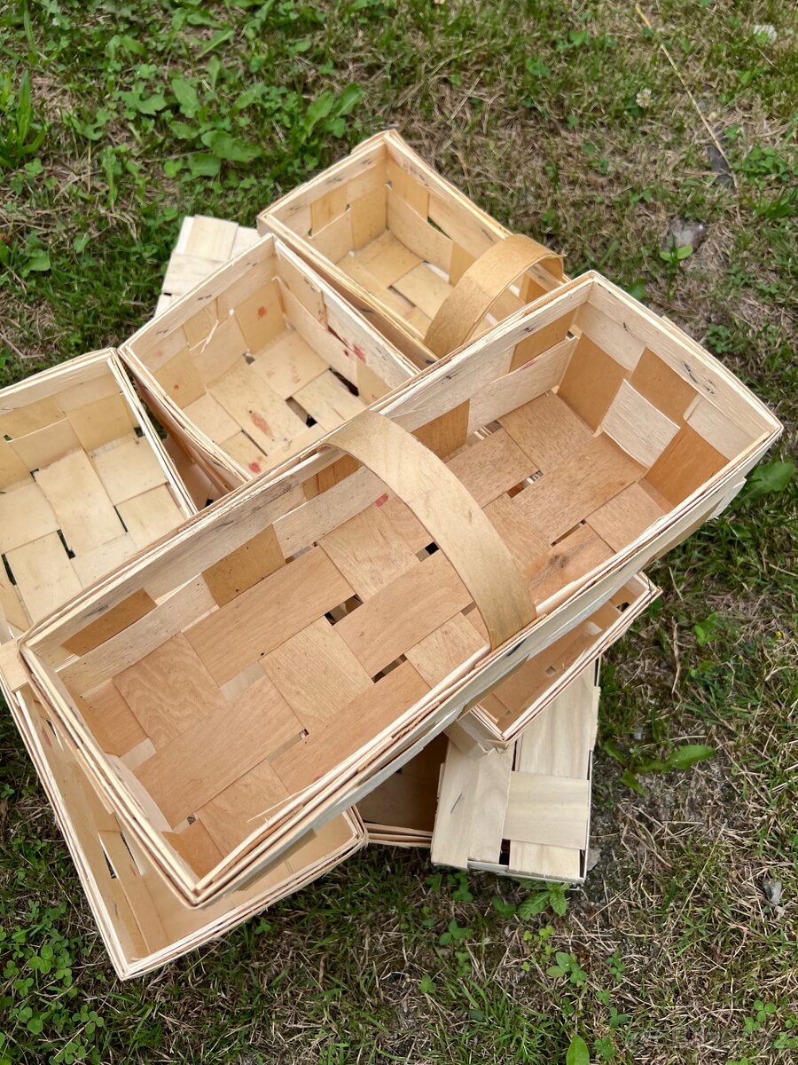 Dřevěný koš na ovoce,zeleninu