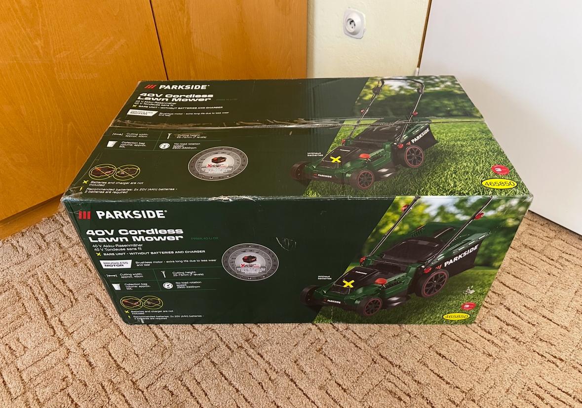 Parkside Aku sekačka PRMA 40-Li D2