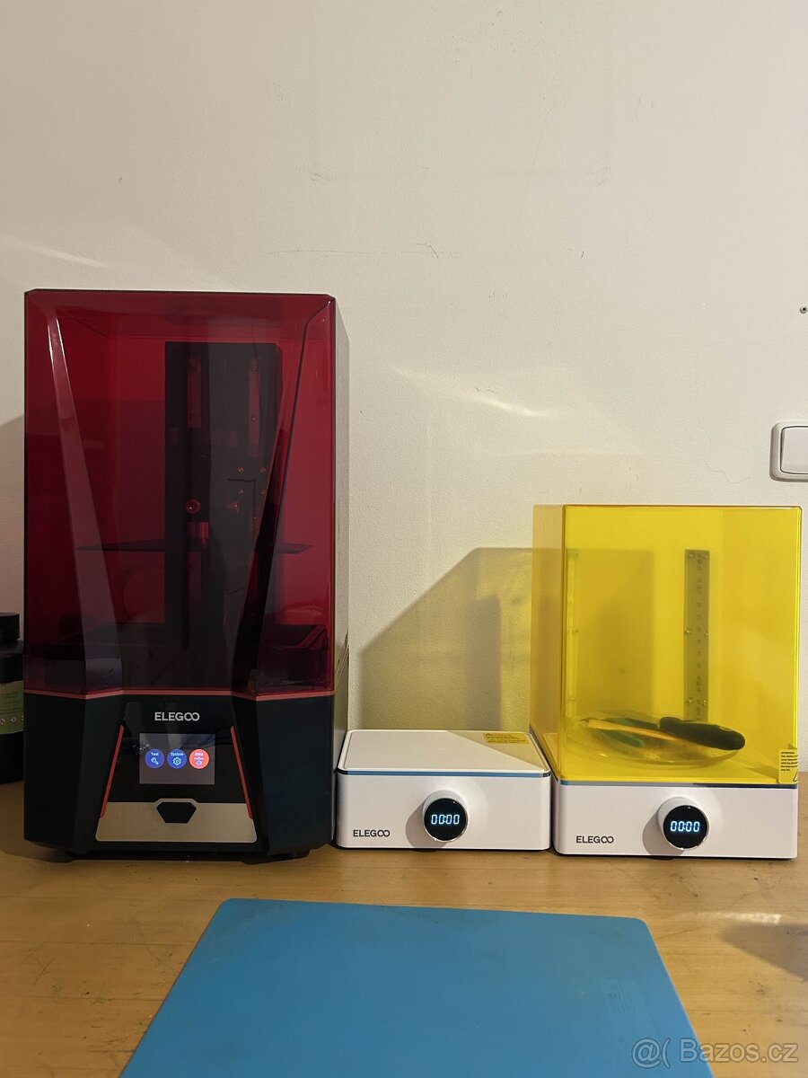 3D tiskárna Elegoo Saturn 2 + ELEGOO MERCURY XS Bundle