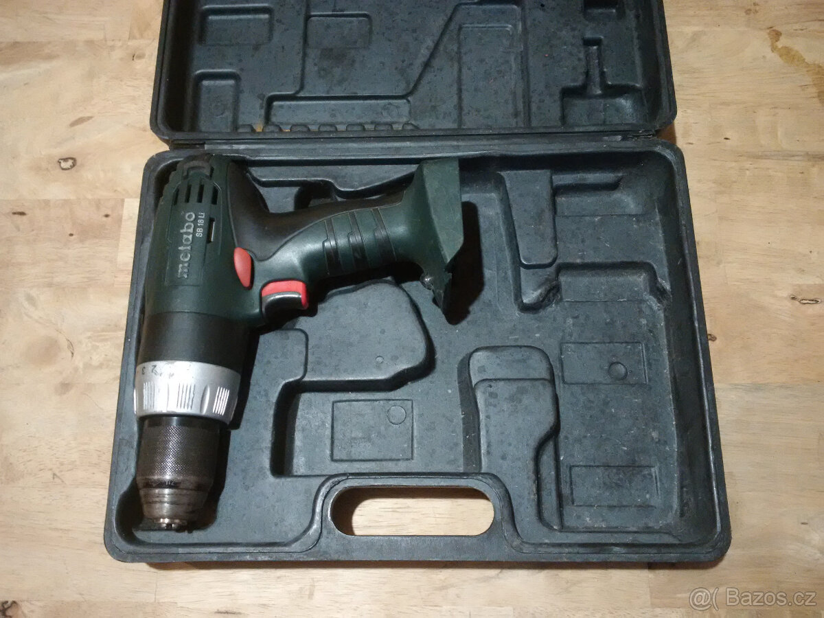Profi AKU šroubovák / vrtačka (+ příklep) Metabo SB 18 Li