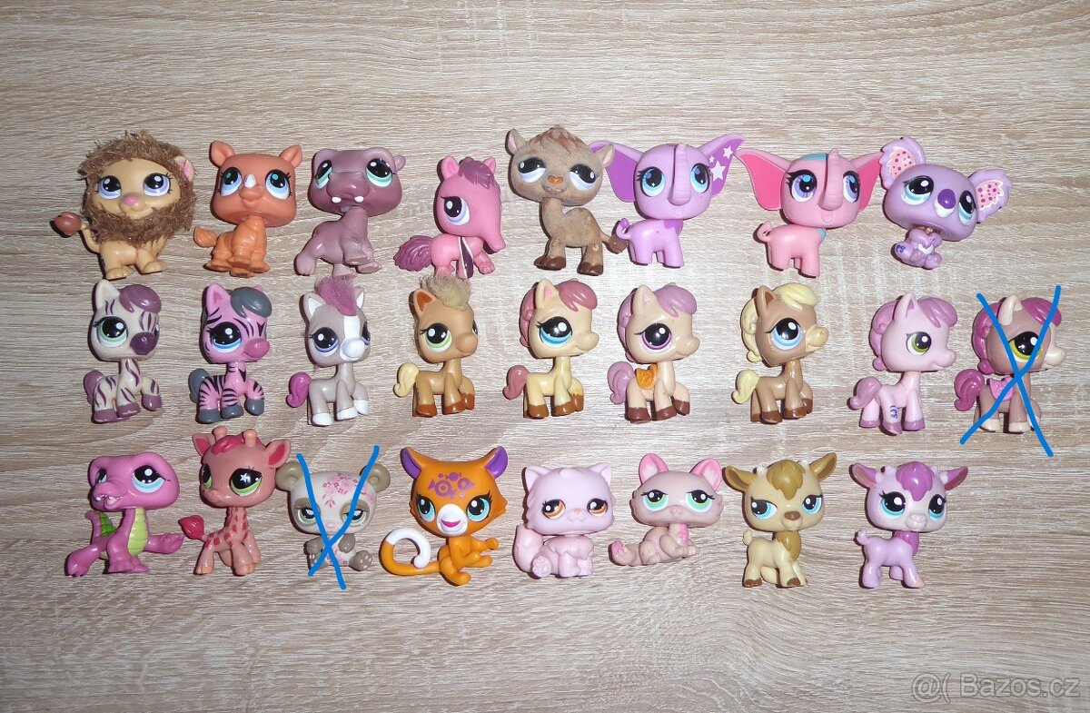 LPS, Littlest pet shop zvířátka, 99,-/ks