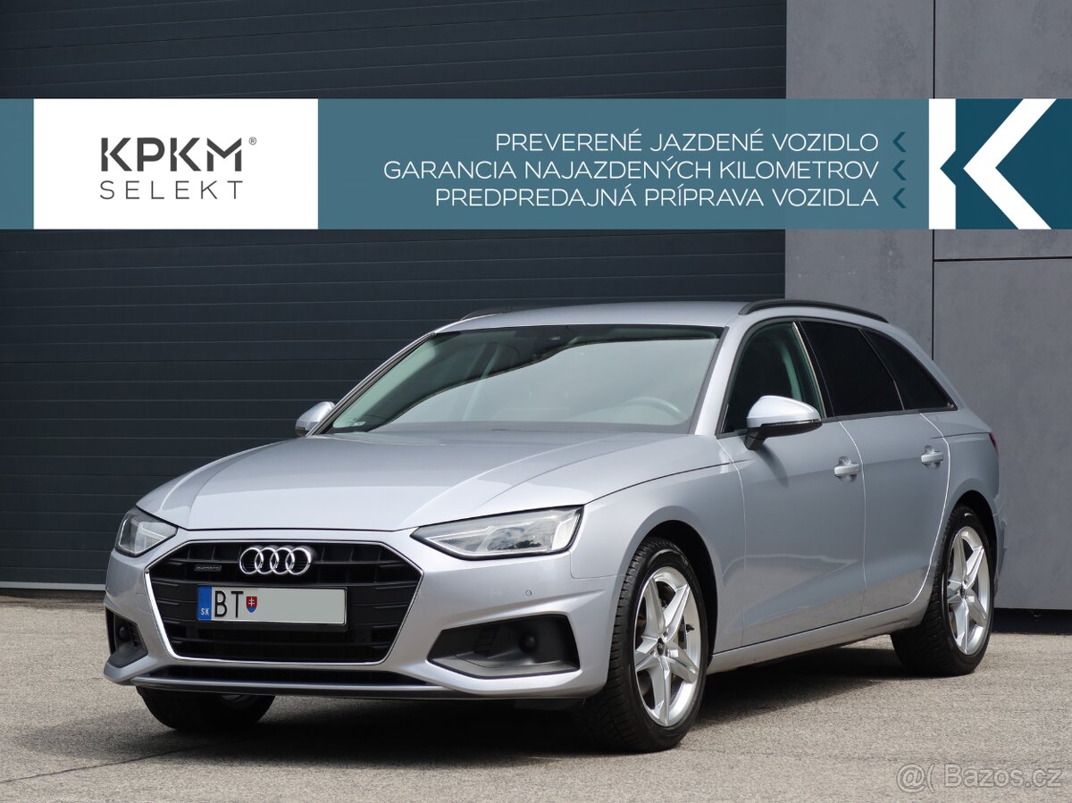 Audi A4 Avant 40TDI Quattro, koup.v SR, 1.majitel, od DPH