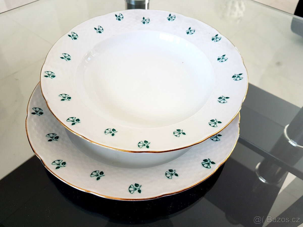 Talíře, hrnky, misky, skleničky