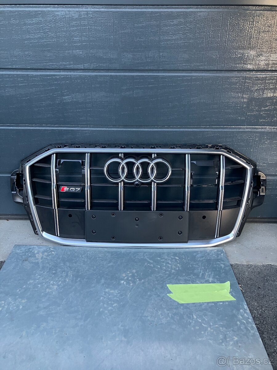 maska mrizka grill audi q7 19- chrom sq7