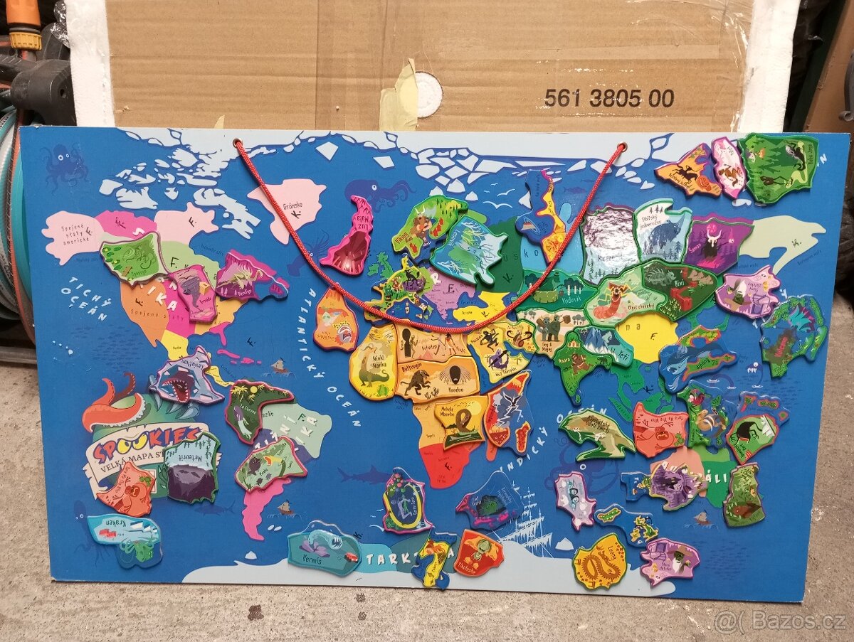 Dětská magnetické sběratelská tabule