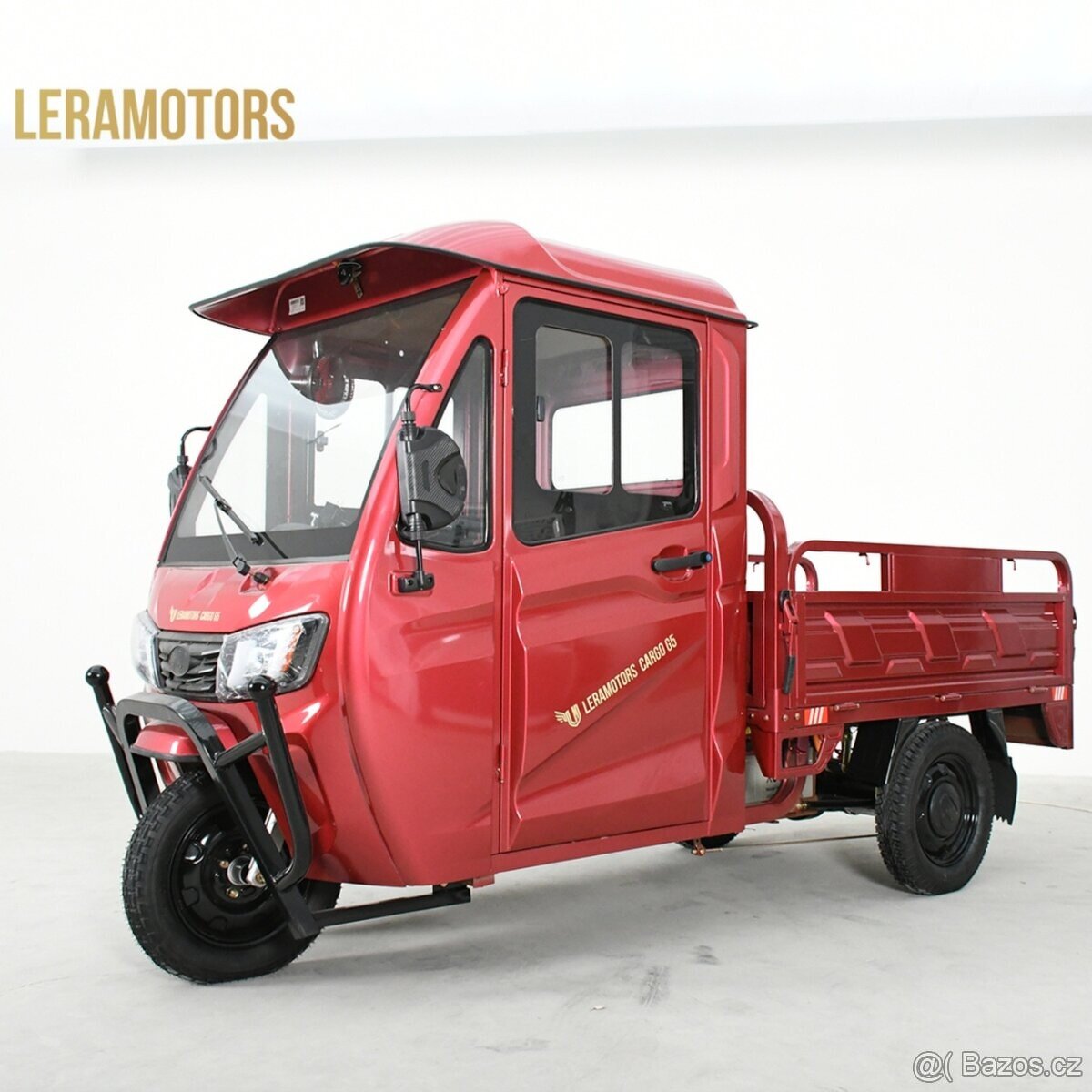 Elektrická tříkolka Leramotors cargo G5 2000W Červená