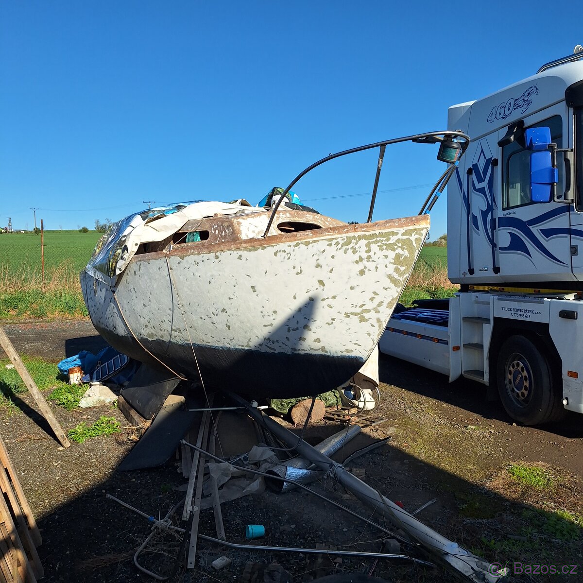 Ploutvokýlová Plachetnice Eurocruiser 7,5 m