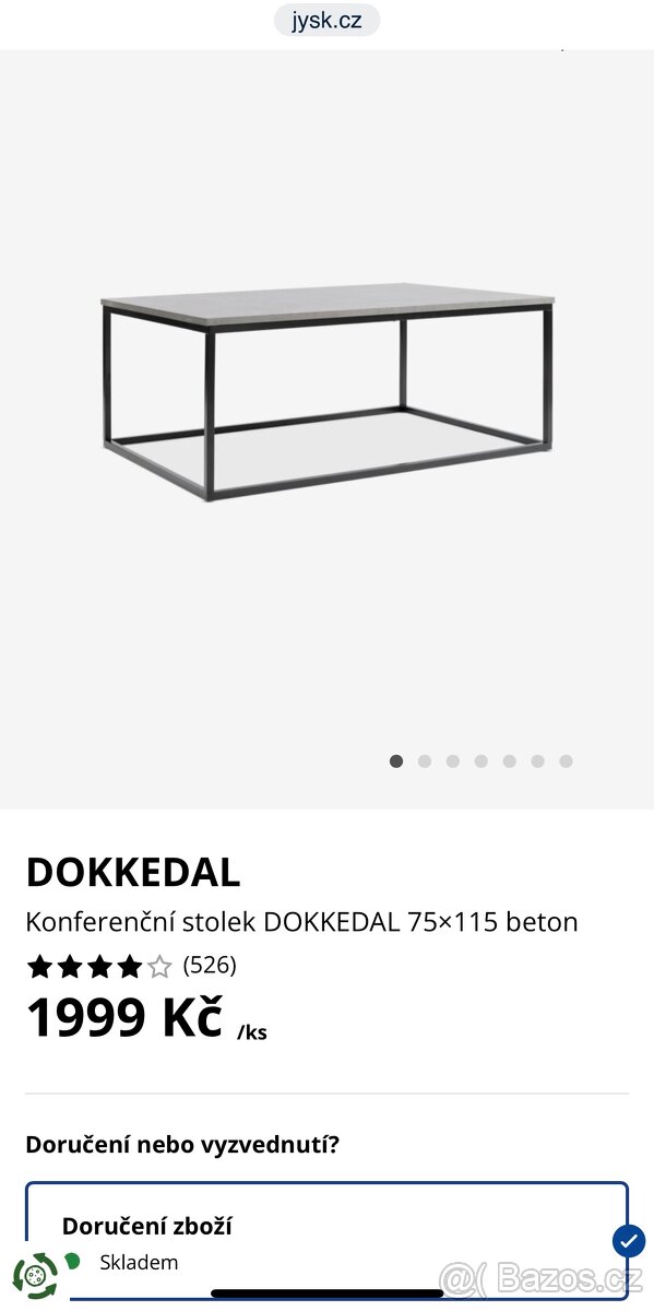 Konferenční stolek