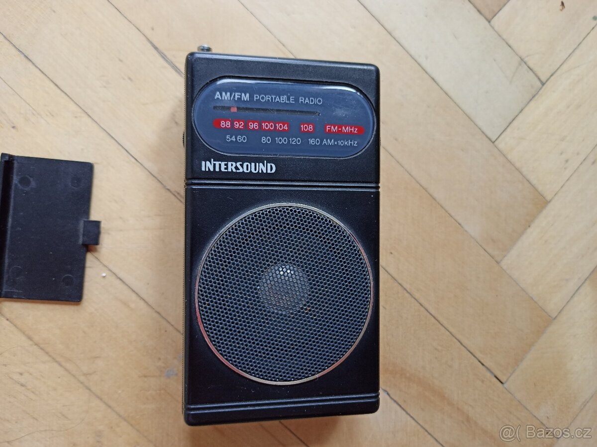 SluchátkaAlcatel miniUSB;Retro rádio INTEROUND TR15