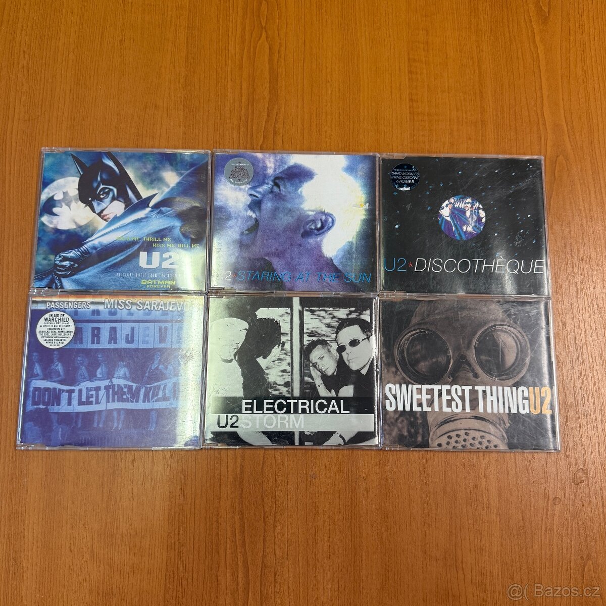 6 CDS - U2 - Singly - 590,- za vše