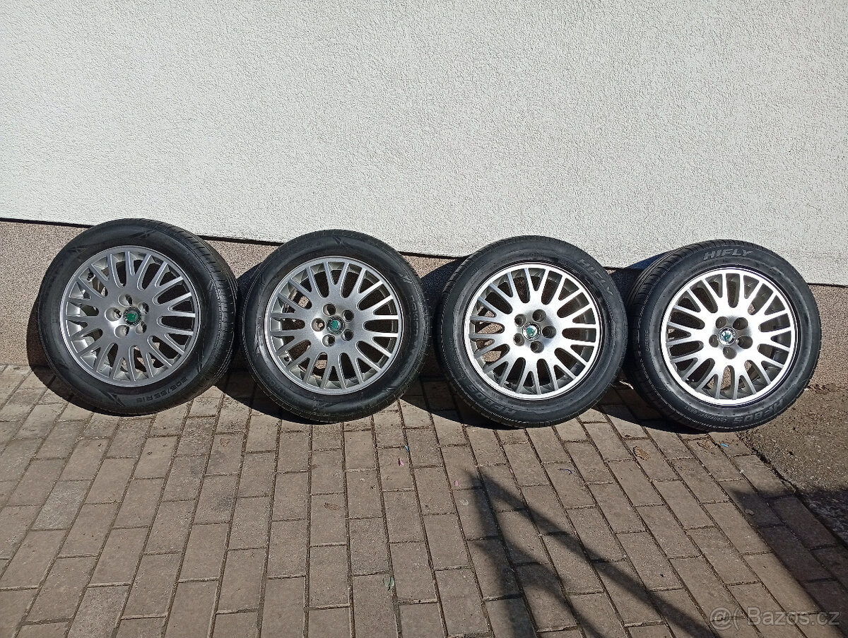 Letní kola Škoda Octavia 1 rozměr 205/55 R16