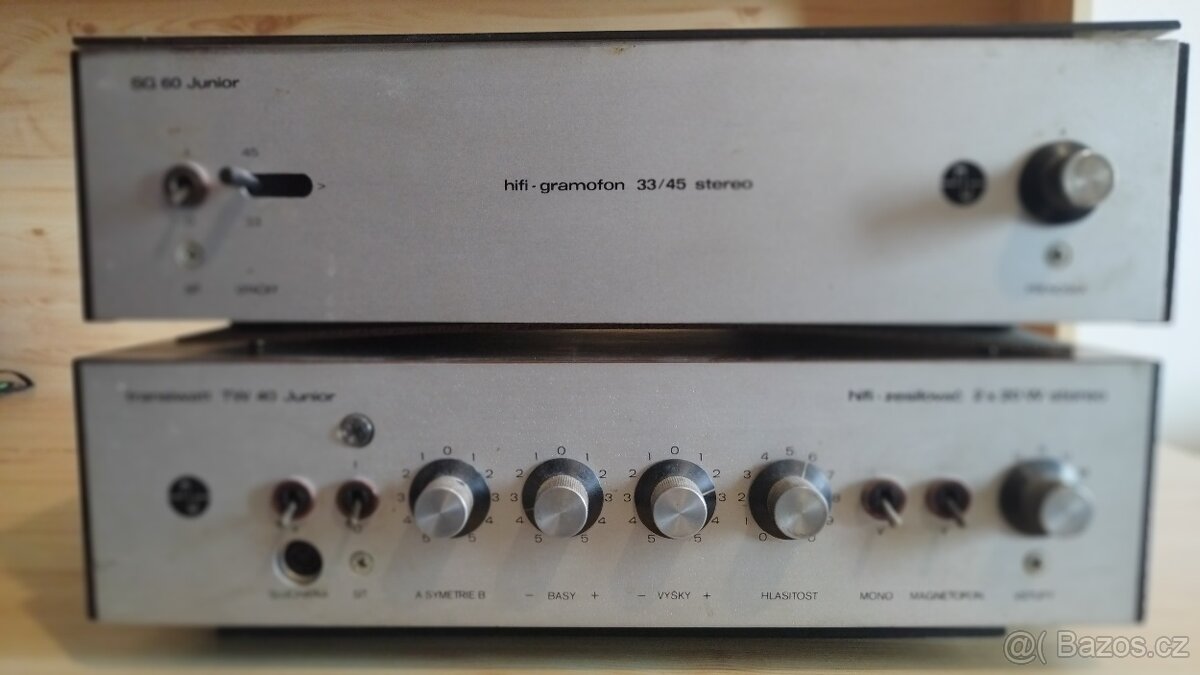 HiFi klub - zesilovač TW40 a gramofon SG60