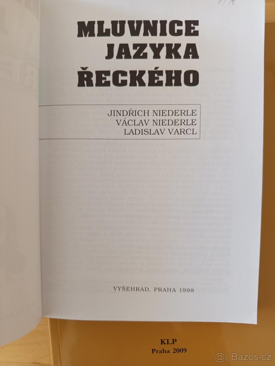 Učebnice latiny a řečtiny