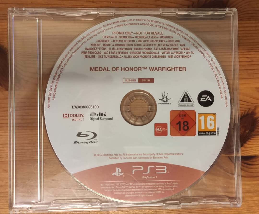 Promo hra PlayStation 3 Medal of Honor