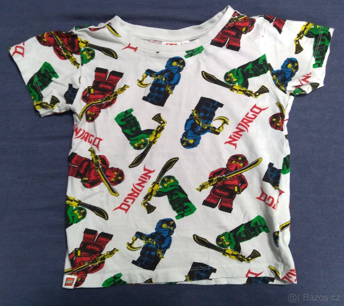Dětské tričko s krátkým rukávem Lego vel. 122