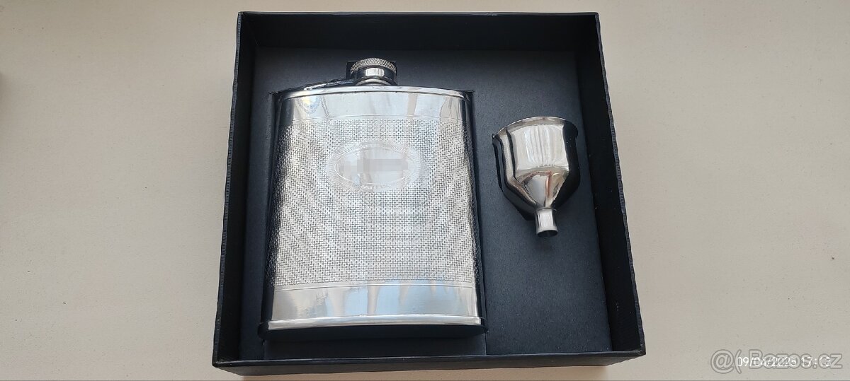 Placatka nerez NOVÁ, 6oz (177ml)