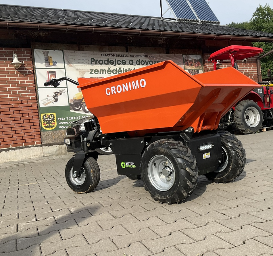 Eletrický dumper 50, elektromotorický mini dumper