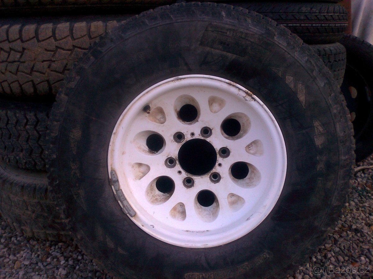 Alu kola 5 ks Opel Frontera + Isuzu 6x139,7 ET 0