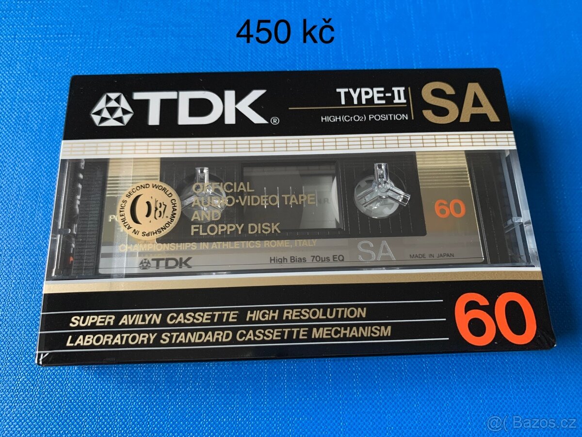 kazeta Tdk SA60 nová