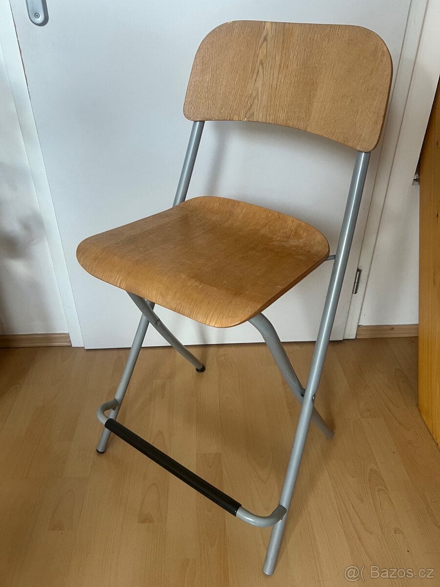 Prodám skládací barové židle