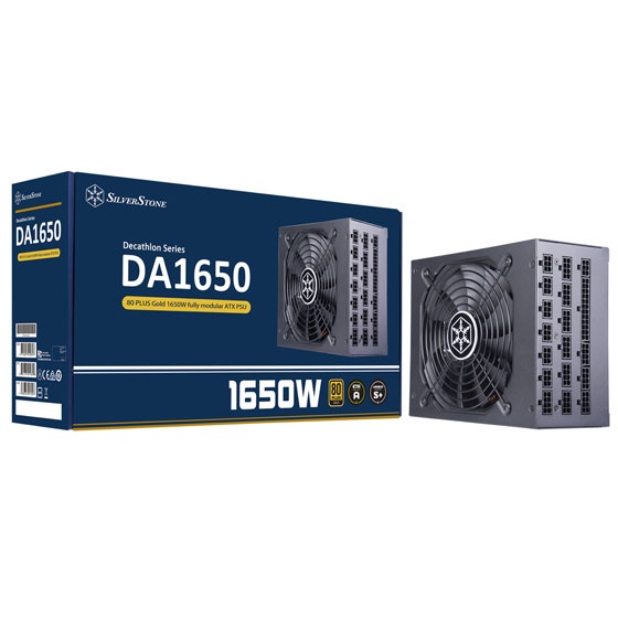 SilverStone DA1650 80+ GOLD Modulární zdroj1650W Záruka