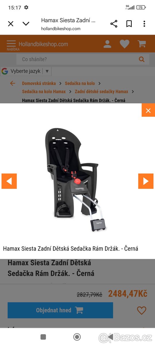 Cyklo sedačka