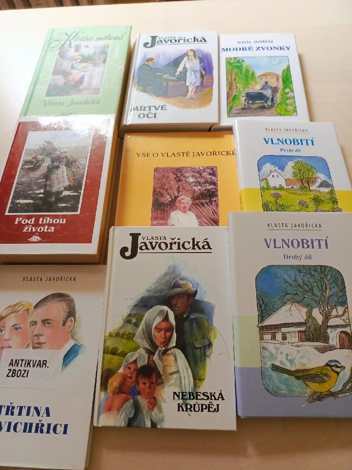 Vlasta Javořická romány