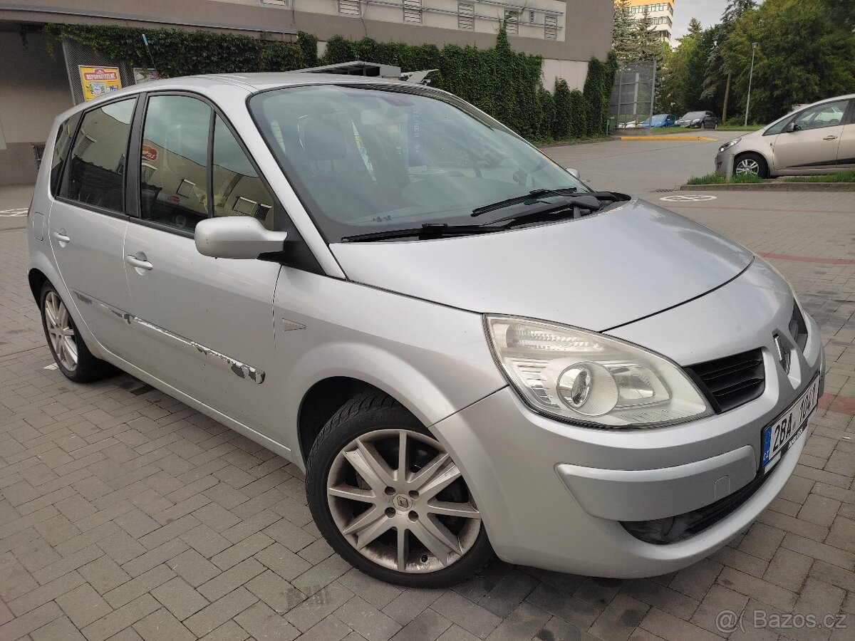 Renault Megane Scénic 1,9 dCi 96kw rok 2006 nová STK