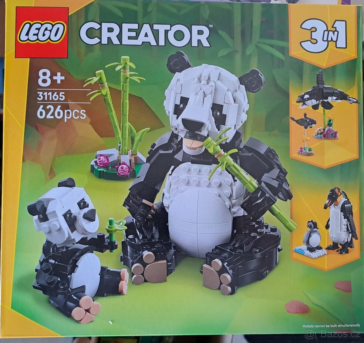 Lego Creator 31165 Divoka zvirata: Pandi rodina