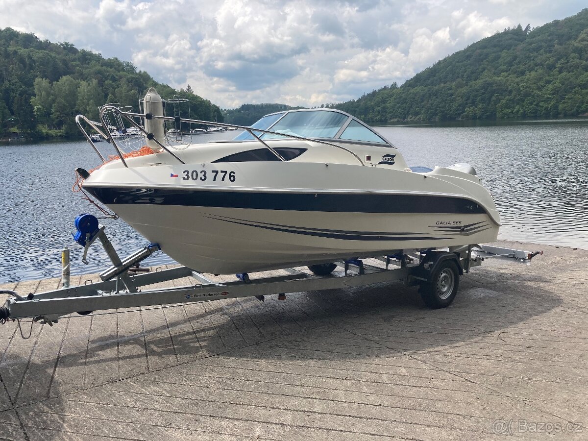 Motorový člun Galia 565 motor Honda 150
