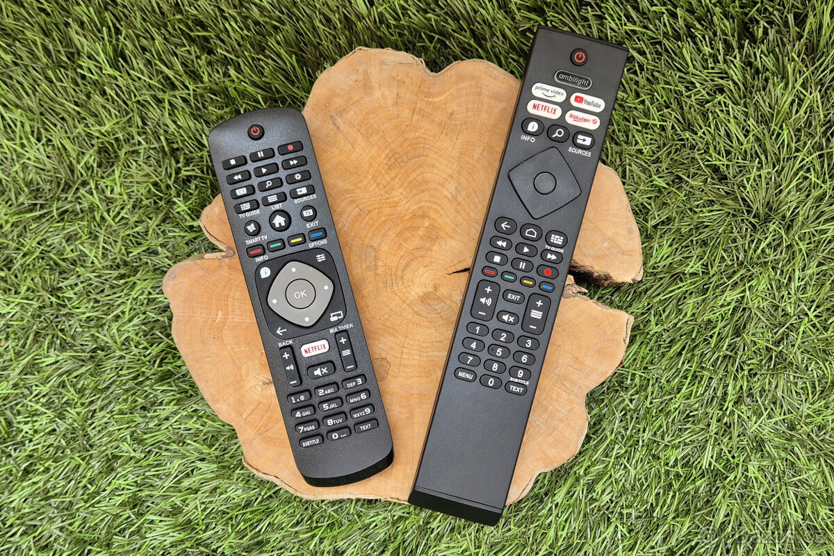 NOVÉ ovladače pro TV PHILIPS