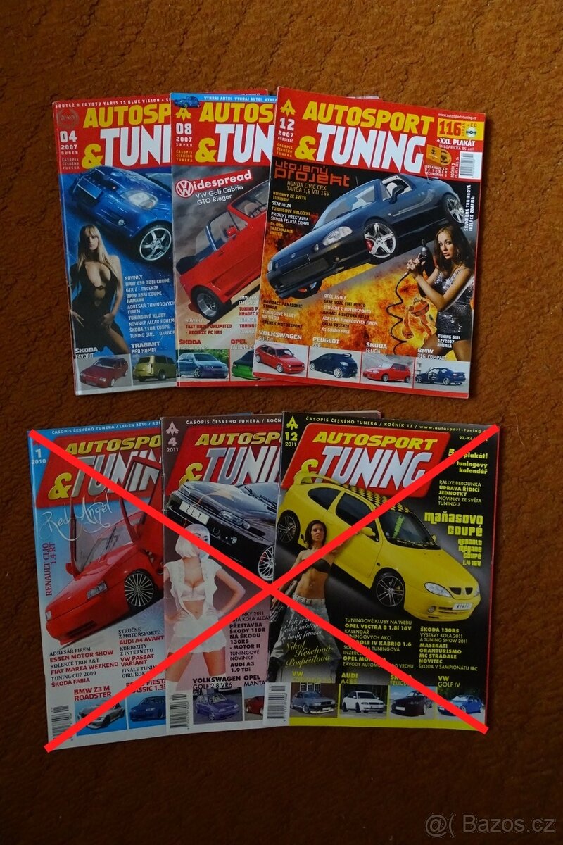 Autosport a Tuning A&T časopis ročník 2007