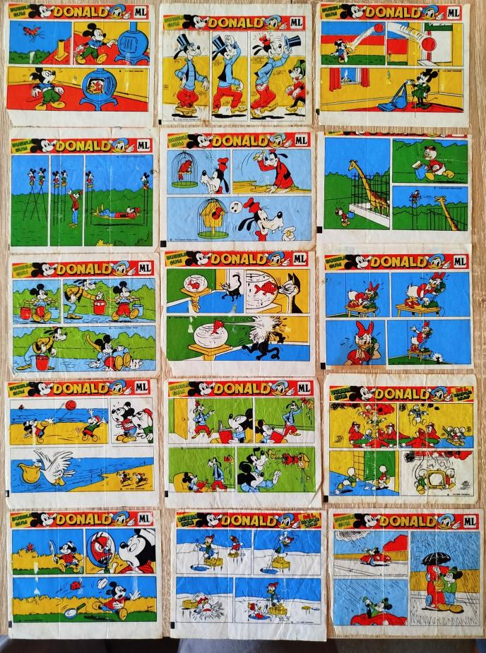 OBRÁZKY ZE ŽVÝKAČEK DONALD Z DOBY SOCIALISMU