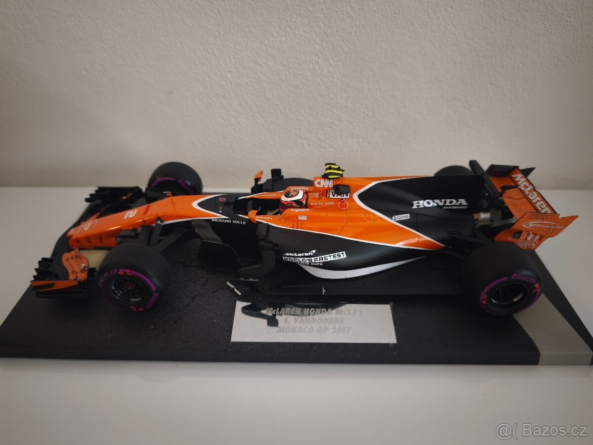 F1 McLaren MCL32 GP Monaka 2017 Vandoorne Minichamps 1:18