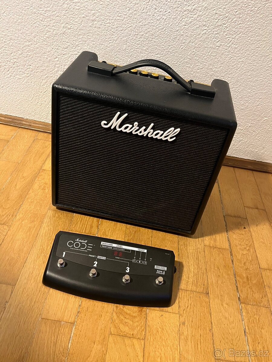 Prodám kytarové kombo Marshall Code 25