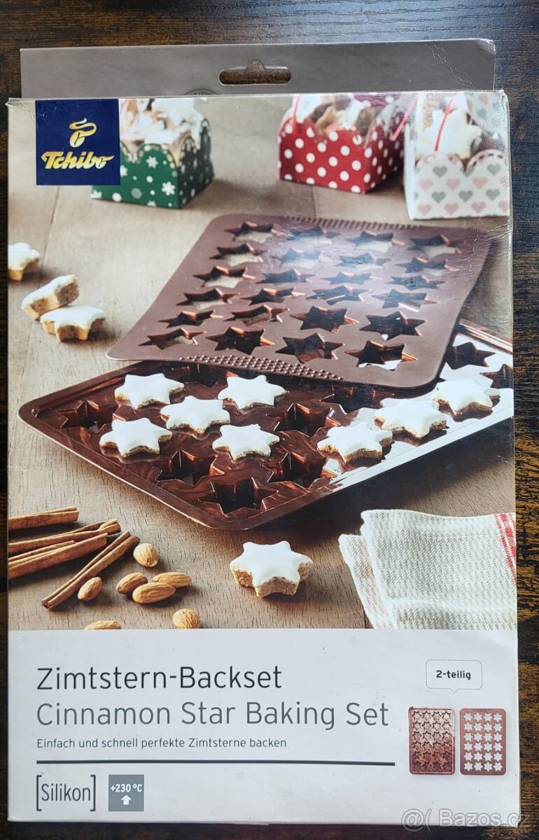 Vykrajovátka - Sada na pečení skořicových hvězdiček TCHIBO
