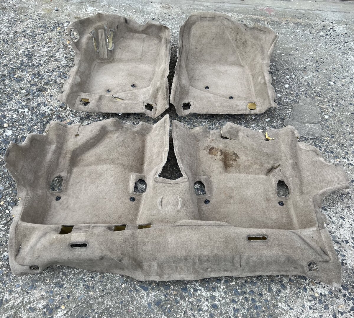 Spodní koberce Volvo v70/xc70