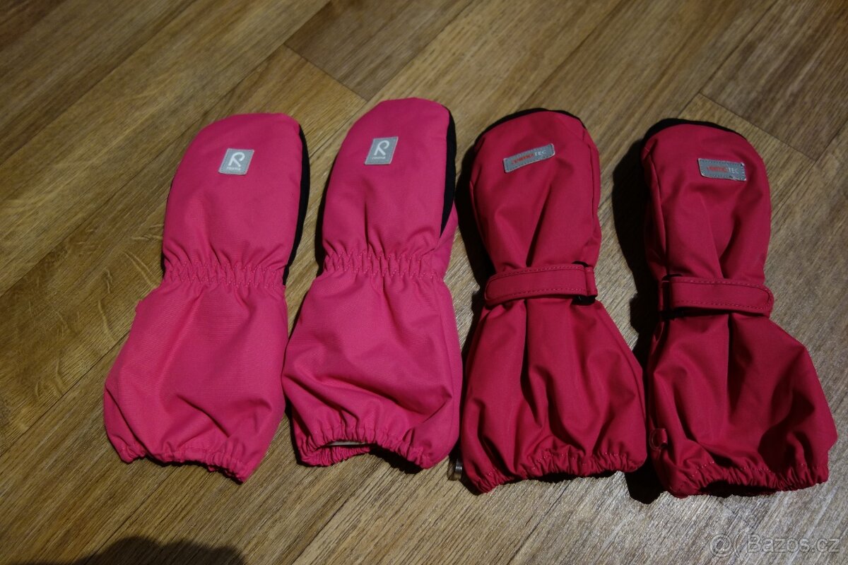 Rukavice Reima vel.5 a vel.3