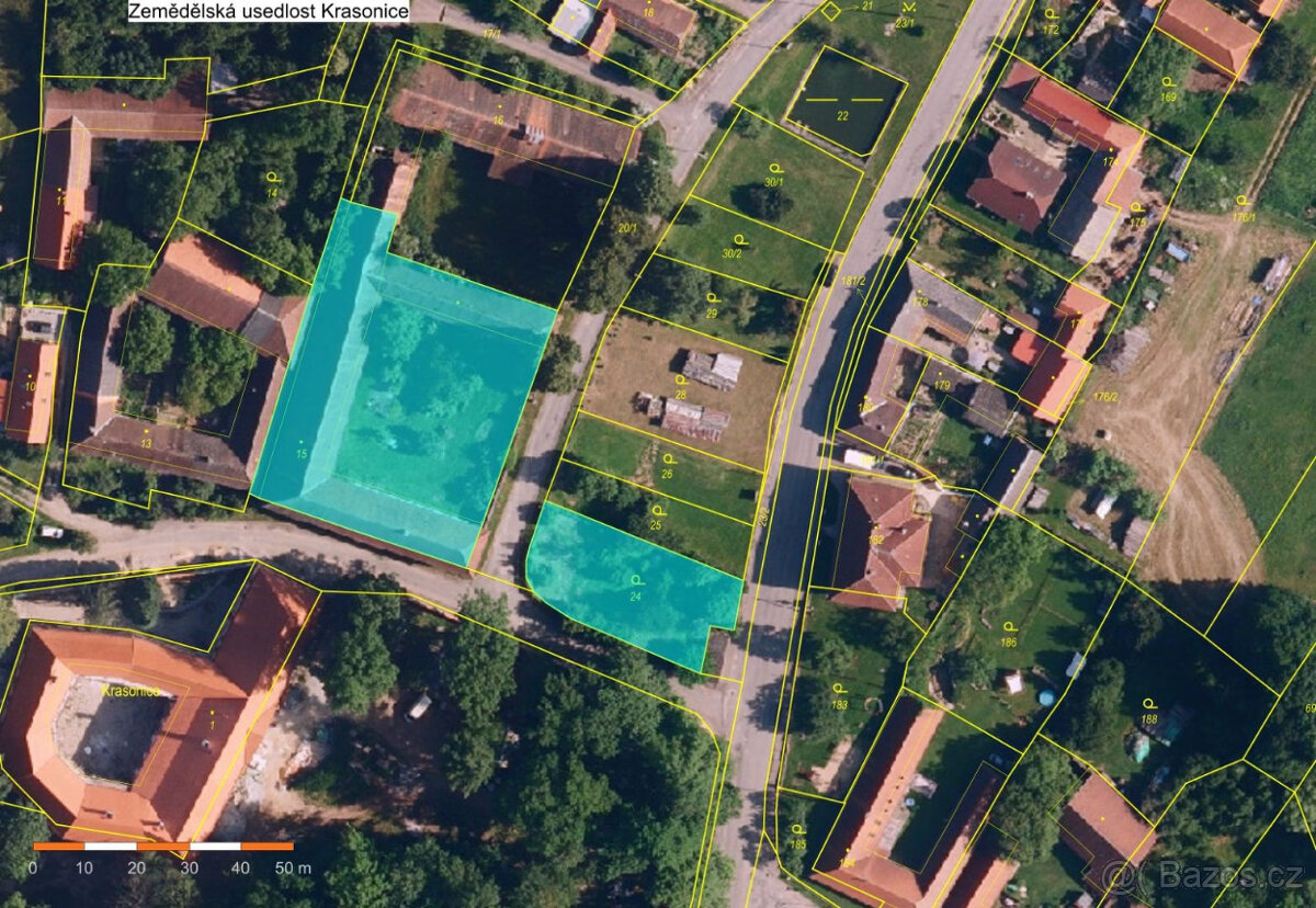 Prodej zemědělské usedlosti Krasonice