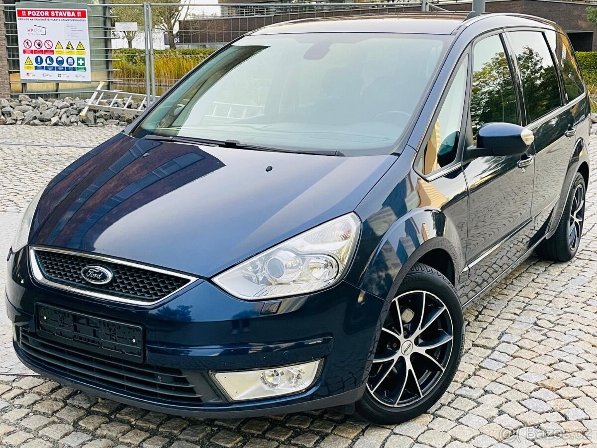 Ford Galaxy 2.0TDCi MANUÁL 7MÍST SENZORY VÝHŘEV SERVISKA