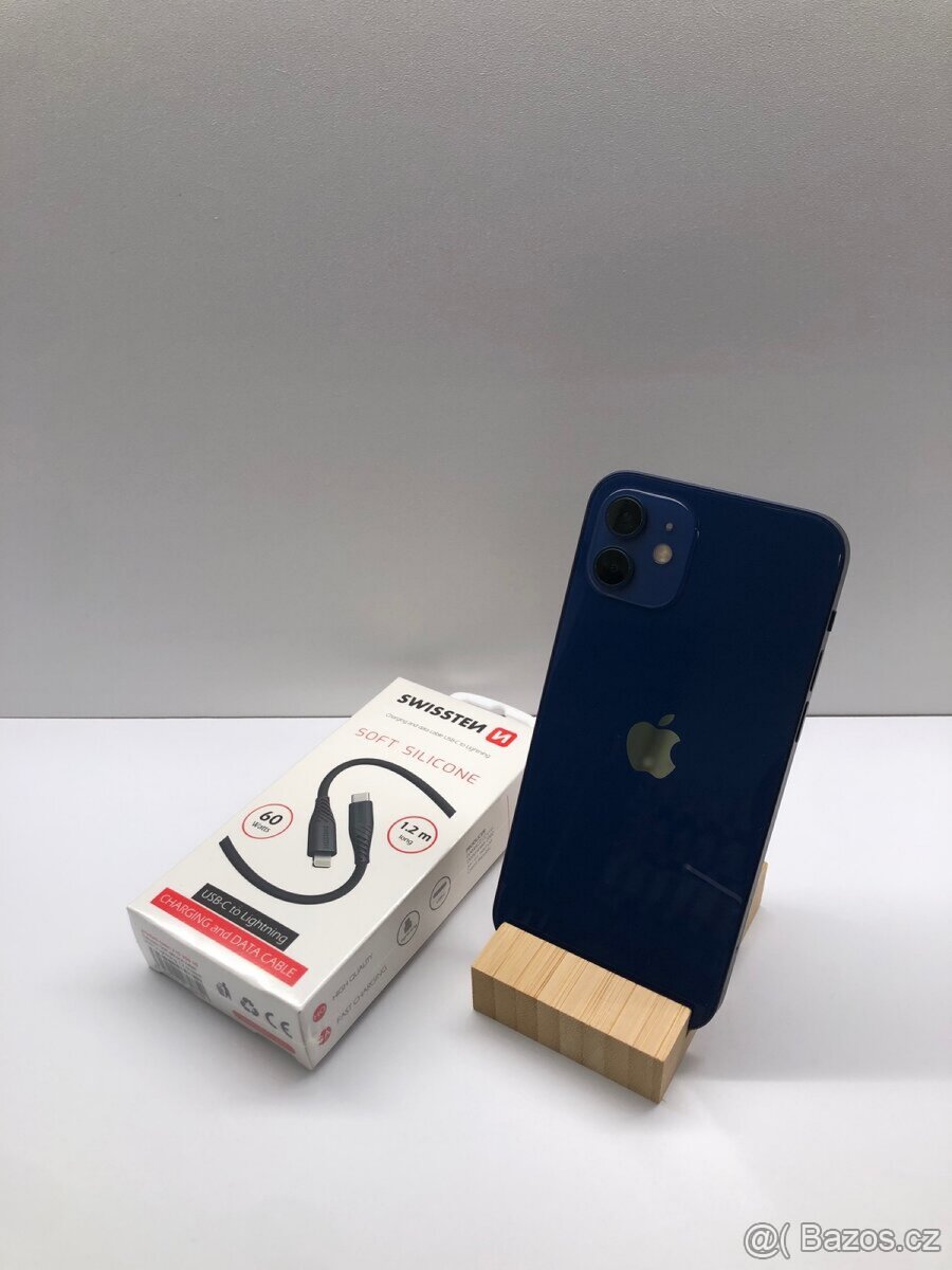 Apple iPhone 12 256 GB Blue - ZÁRUKA+FAKTURA