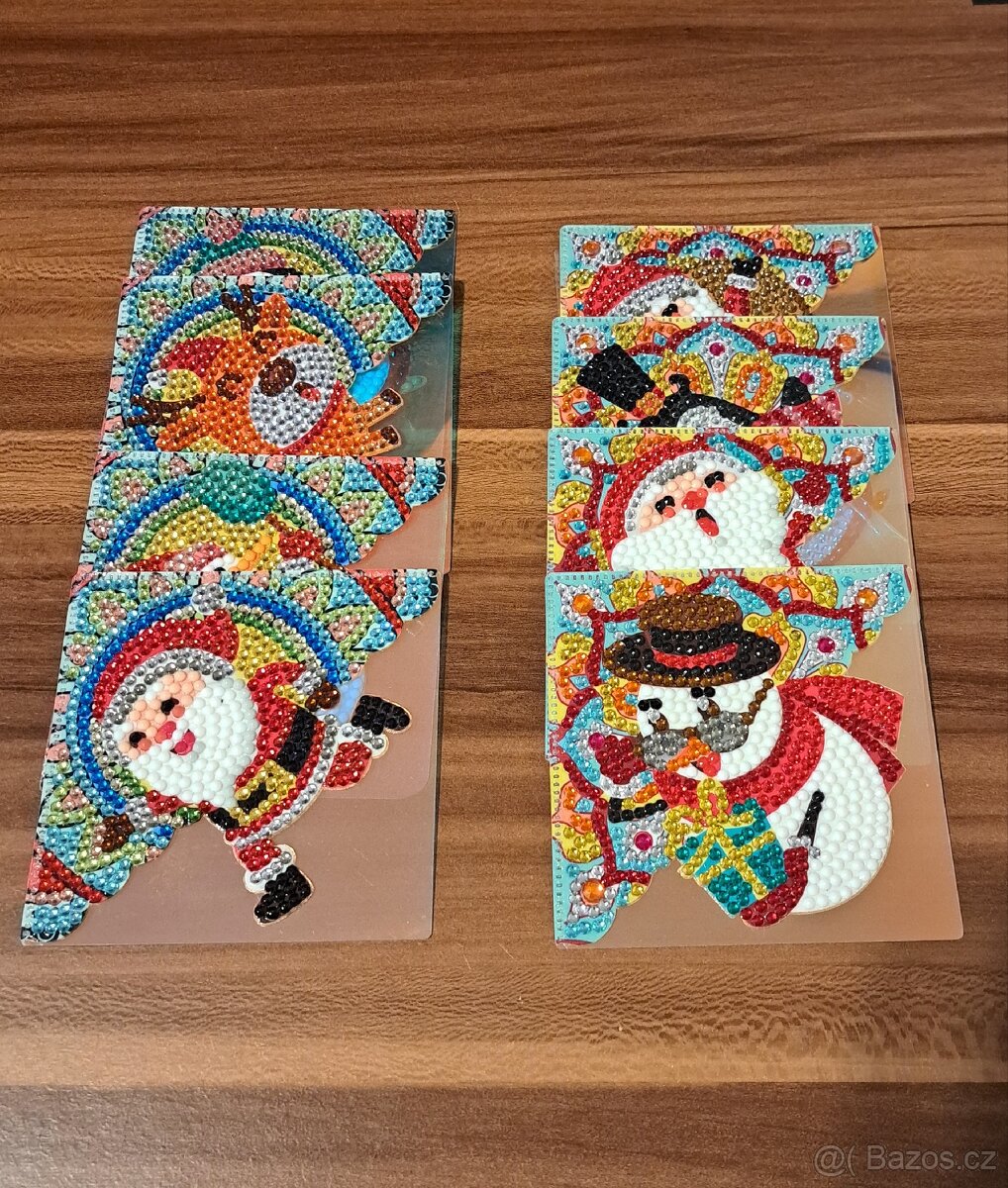 Vánoční záložka do knihy