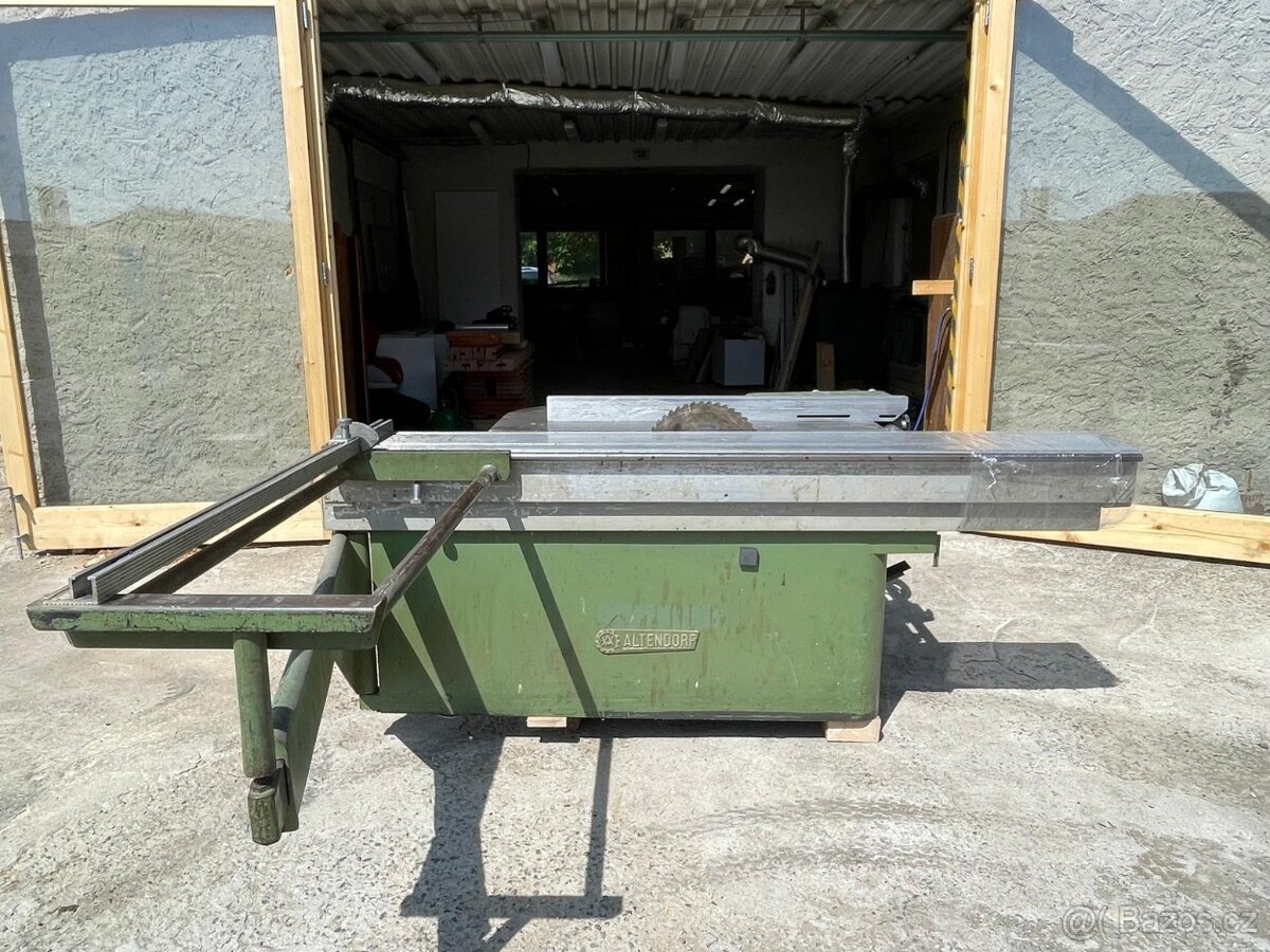 Formátování pila Altendorf