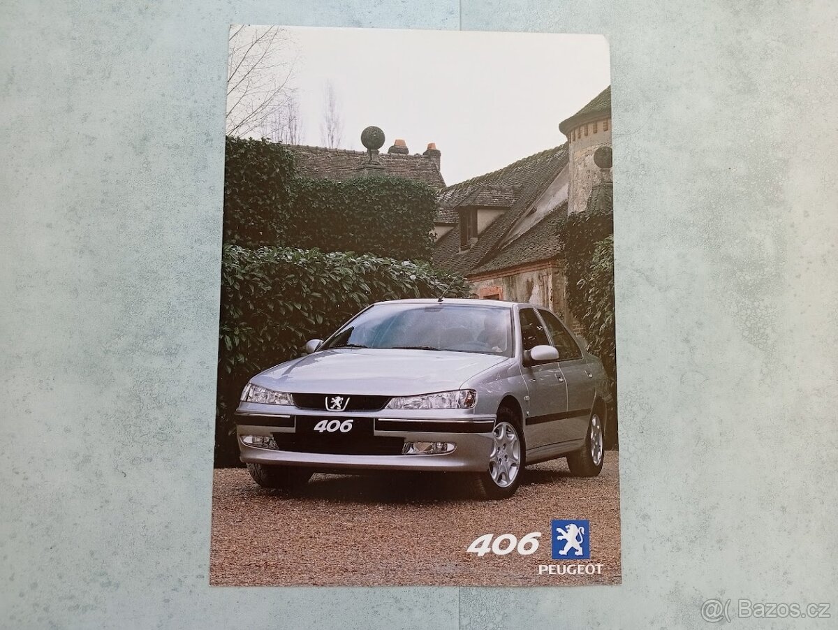 Peugeot 406 - prospekt - doprava v ceně