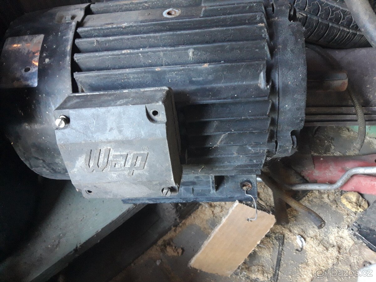 El. motor Elektromotor 5,3kw 380V 1440 ot/min.cirkulárka
