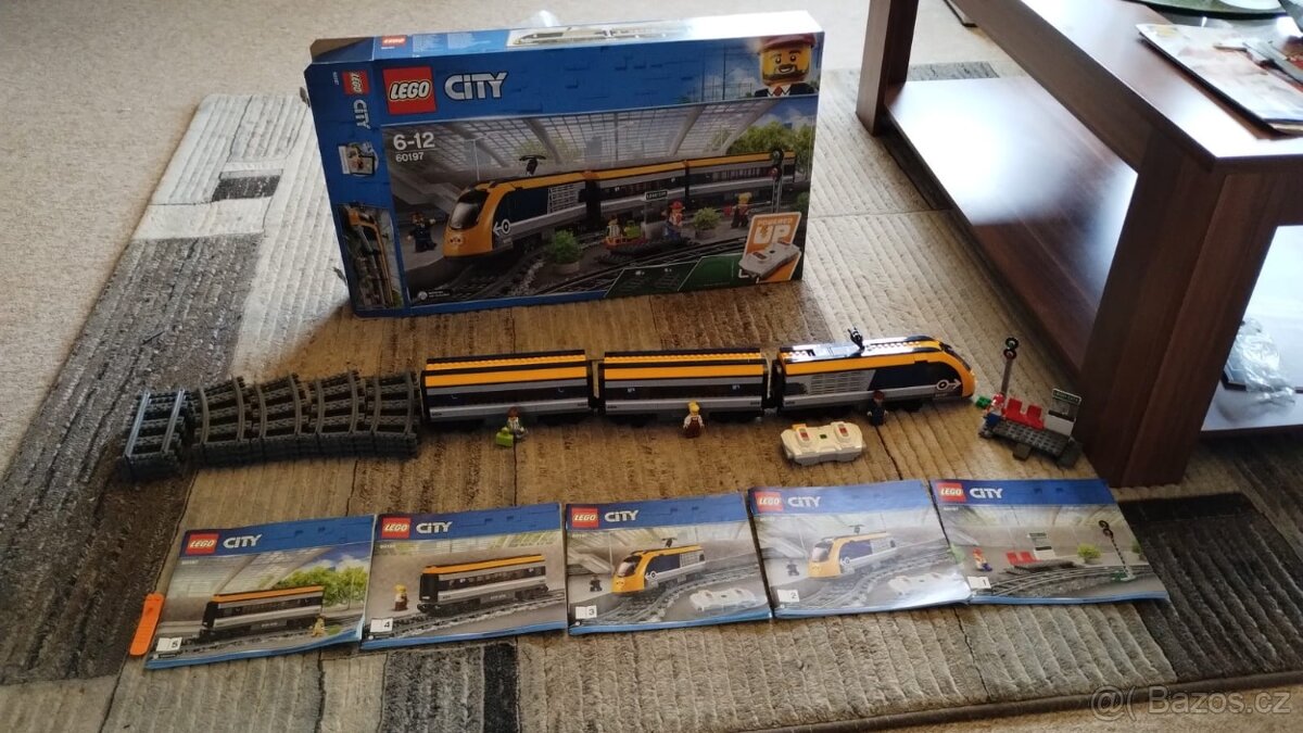 Rychlovlak osobní lego city 60197