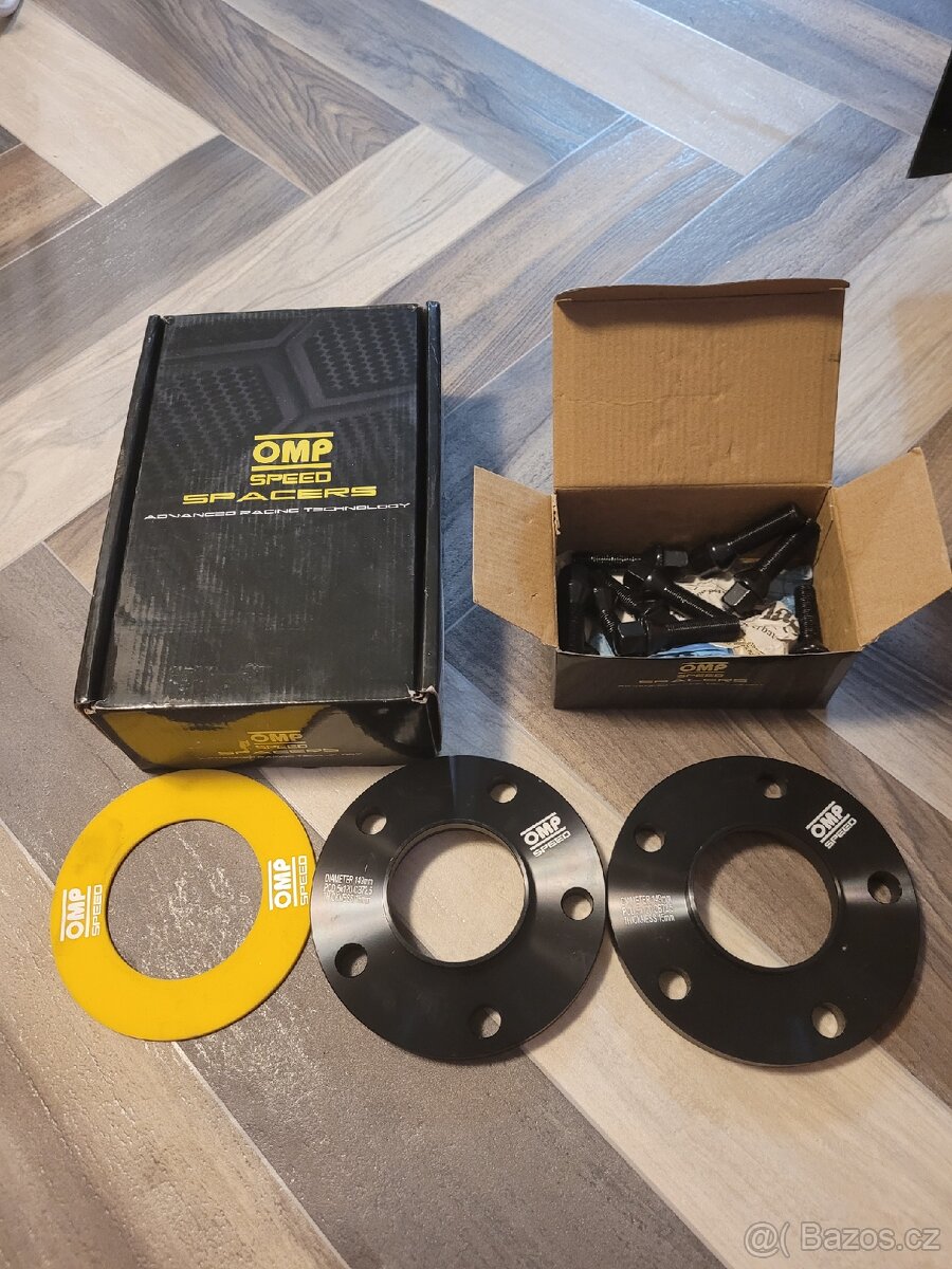 Rozšiřovácí podložky OMP 5x120 / 15mm