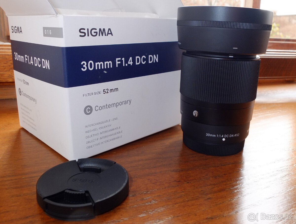 SIGMA 30 mm f/1.4 DC DN Contemporary pro Fujifilm X