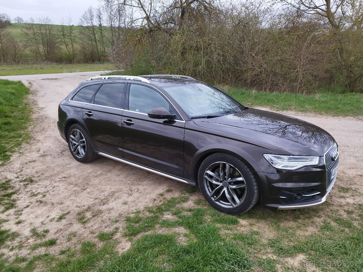 Audi A6 Allroad 3.0 BiTDI, 2017, 174 tis. km, DPH, CZ původ