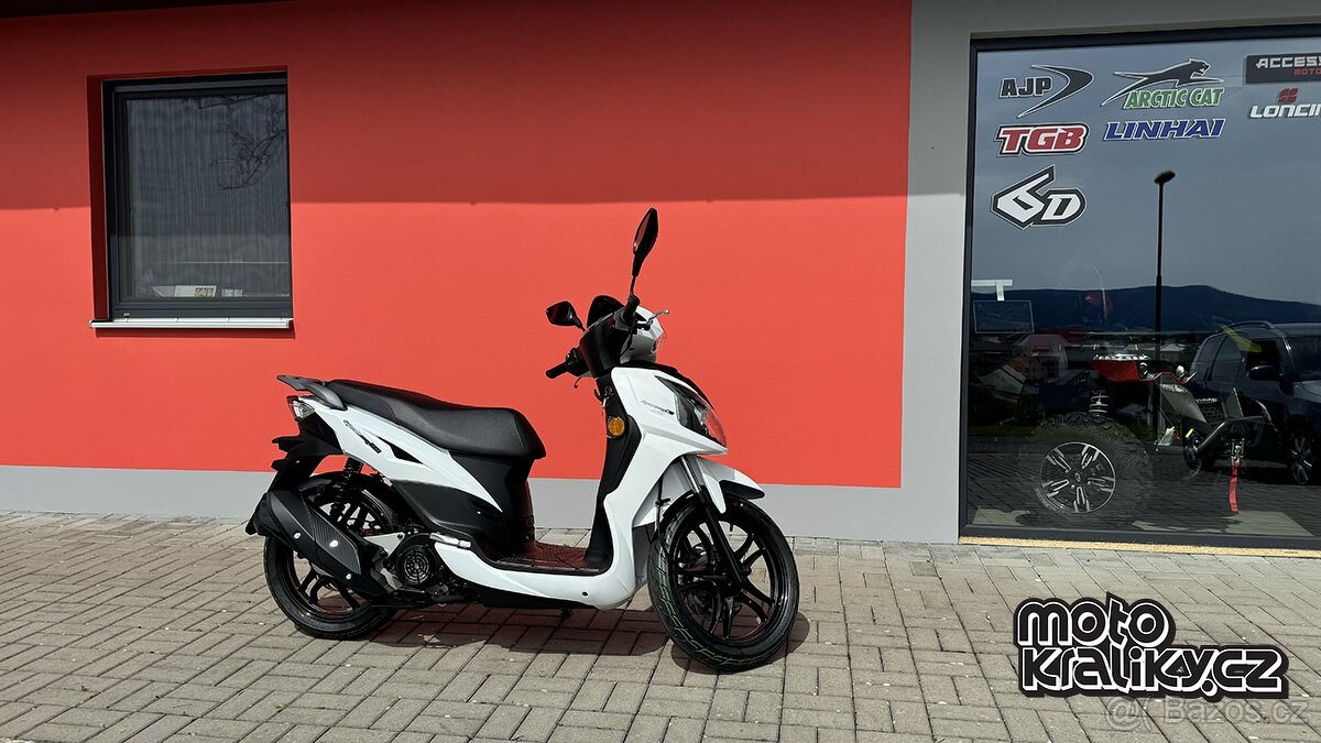 Nový motorový skutr SYM SYMPHONY SR 125 AC CBS Euro5